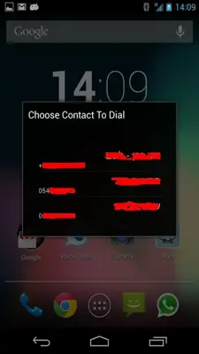 Voice Dialer android App screenshot 0